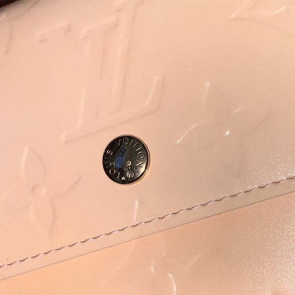 NWOT Authentic Louis Vuitton Monogram Vernis Patent Leather Elise Wallet - Picture 2 of 15